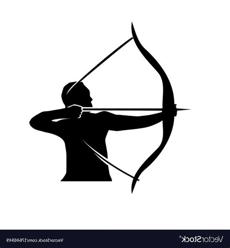 Bow And Arrow Vector At Collection Of Bow And Arrow