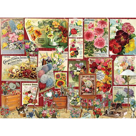 Flower Posters 1000 Piece Jigsaw Puzzle Bits And Pieces