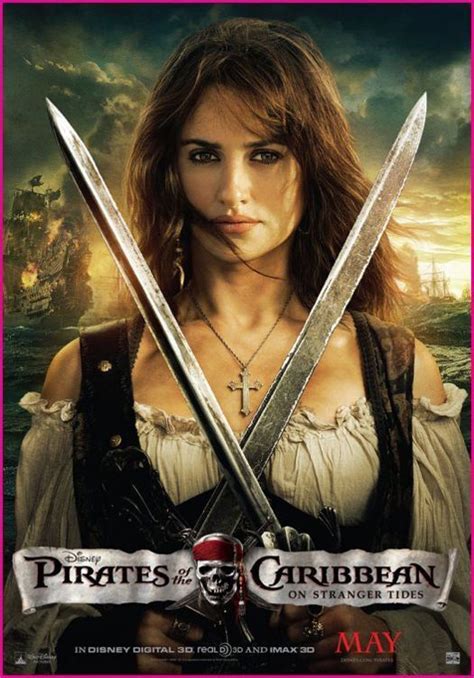 pirates of the caribbean 4 photo penelope cruz as angelica on stranger tides pirates of the