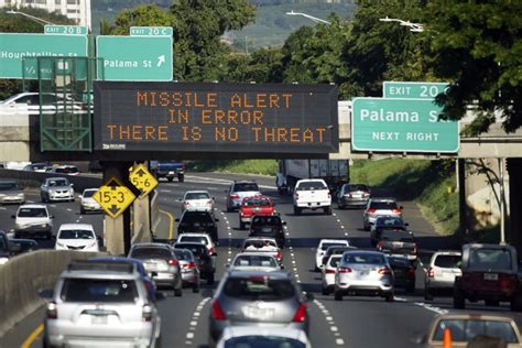 Hawaiis False Missile Alert Was Sent By Worker Who Actually Thought