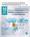 10 de Junio Día de la Afirmación de los Derechos Argentinos sobre las ...
