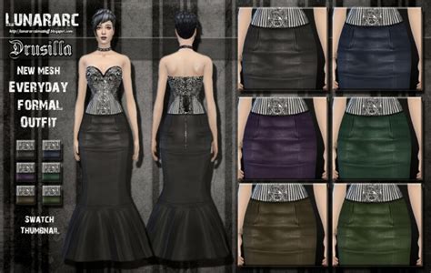 25 Sims 4 Gothic Dress Cc Ideas