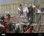 French Revolution. Execution of King Louis XVI (1754-1793) on January ...