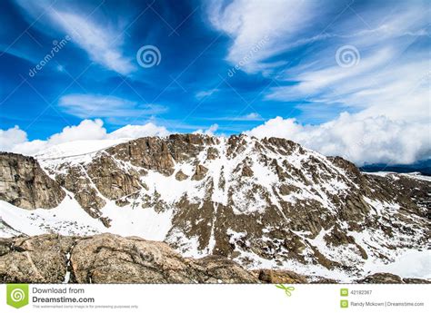 Mount Evans Summit Colorado Stock Image Image Of American Mount