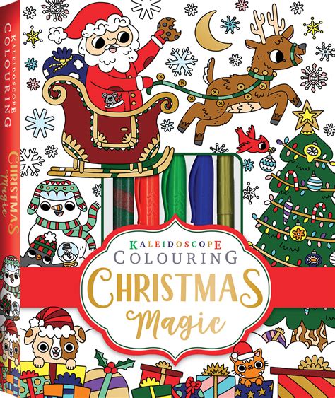 Kaleidoscope Colouring Christmas Magic Kits Adult Colouring