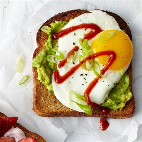 Learn how to make the comfort food at home. Avocado-Egg Toast Recipe - EatingWell