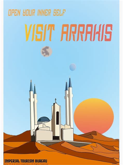 Visit Arrakis Dune Tourism Poster Poster For Sale By Shmuelsh23