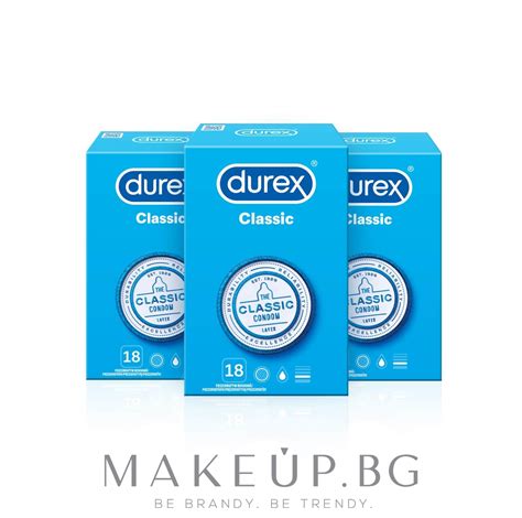 Durex Classic Pack Презервативи 318 бр Makeupbg