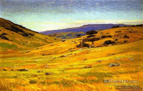 William Wendt Grassy Hillsides Oil Painting Reproductions For Sale