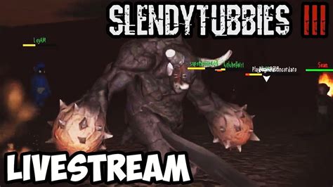 Slendytubbies 3 Multiplayer Survival Livestream 24 Player Survival