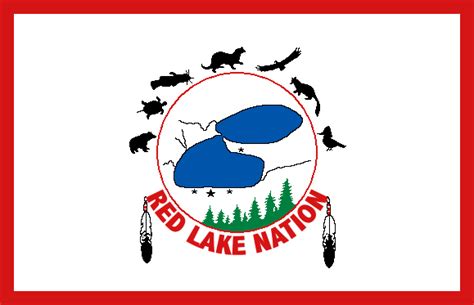 Red Lake Ojibwe Nation Flag The Largest Online