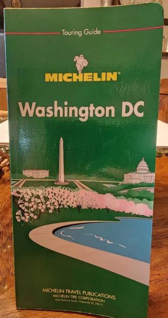 Michelin Touring Guide Washington Dc Map 1991 1000 Picclick