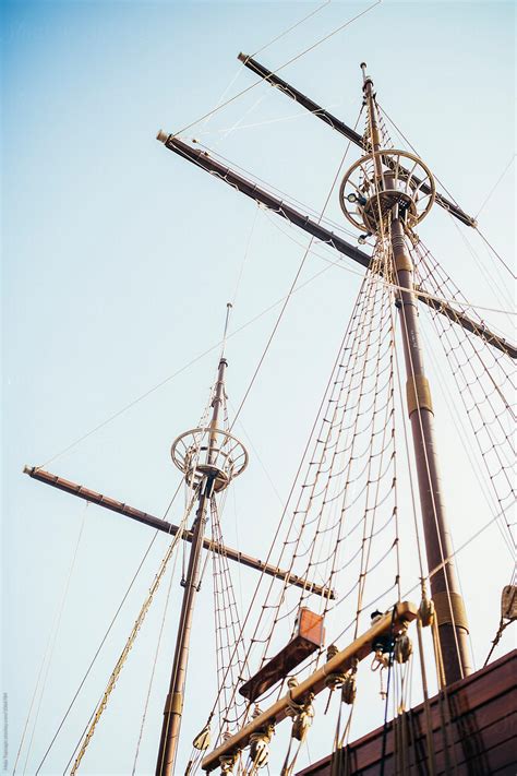 Mast Of A Wooden Boat By Stocksy Contributor Maja Topcagic Stocksy