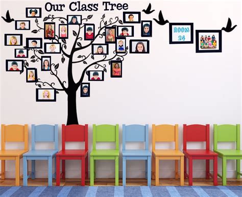 Elementary Classroom Décor Ideas Classroom Photo Tree Wall Decal