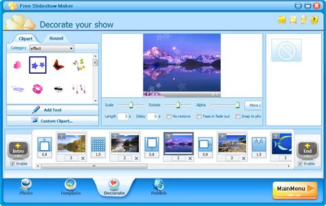 Create a photo slideshow quickly & easily on your pc/mac. Free Slideshow Maker - Download