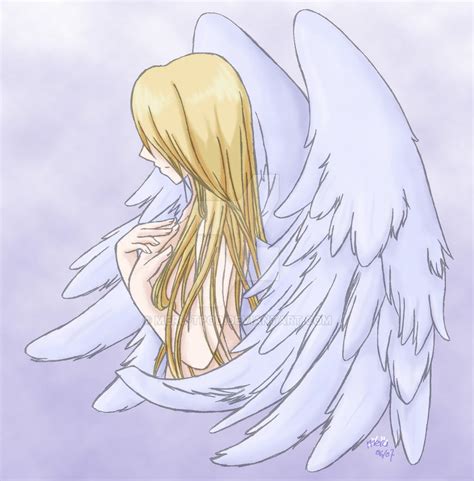 Sad Angel By Meru Tpod On Deviantart