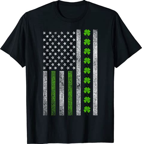 Saint Patricks Day Flag Shirt T Shirt Uk Fashion