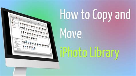 How To Copy And Move Iphoto Library To New Location Youtube
