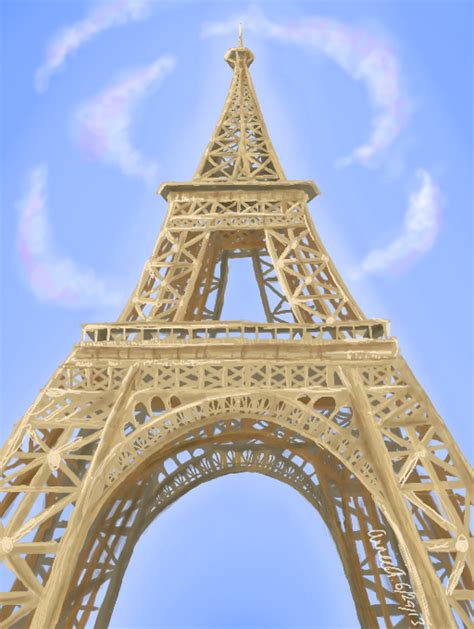 Colors Live Eiffel Tower By Steampunkartist