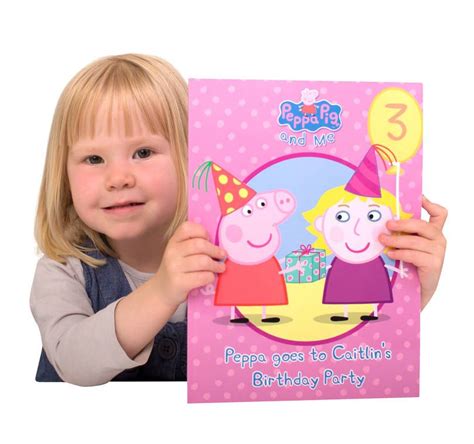Peppa Pig Party Book Personalized By Penwizard Peppa Pig Party