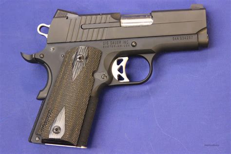 Sig Sauer 1911 Ultra Compact 45 Acp W Box For Sale