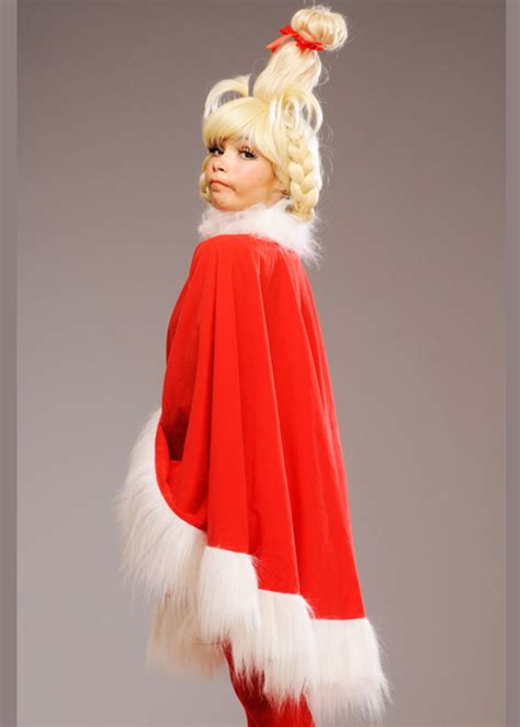 Kids The Grinch Style Cindy Lou Who Costume Ubicaciondepersonascdmx