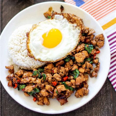 All they make is pad krapow (only pork or beef). Thai Basil Chicken (Pad Krapow Gai) | Inquiring Chef
