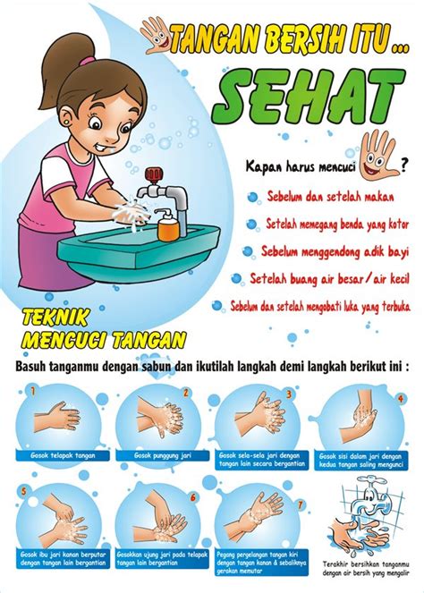 Contoh Poster Mencuci Tangan Simple Dan Mudah Broonet Sexiz Pix