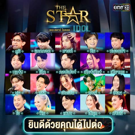 รู้จักตัวตน 20 คนที่ได้ไปต่อ บนเวที “the Star Idol” ในรอบ “open Stage” วันอาทิตย์ที่ 3 ตคนี้