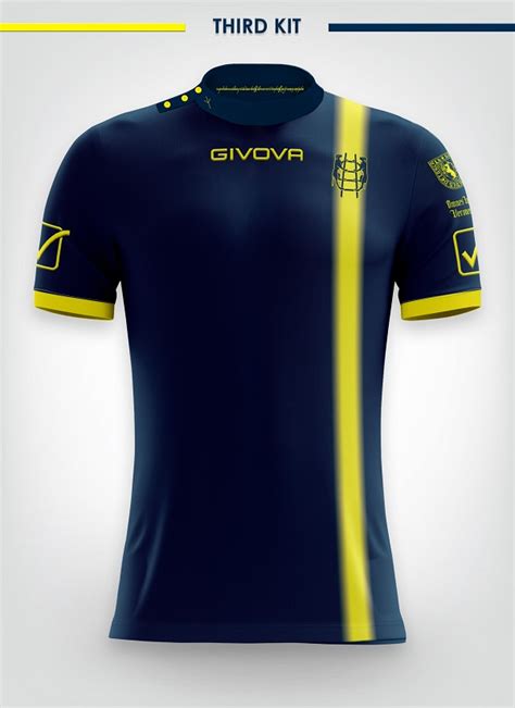 Associazione calcio chievo verona or simply a.c. AC Chievo Verona 2018/19 Givova Home, Away and Third Kits ...