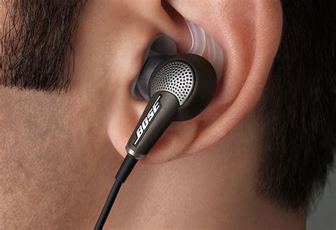 Bose® Quietcomfort 20 Noise Cancelling Earbuds Sharper Image