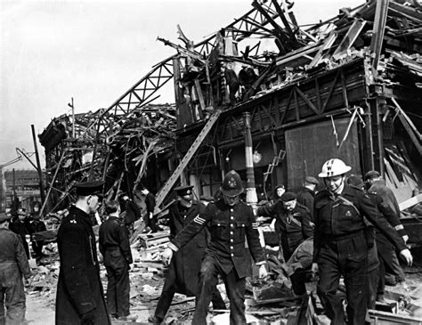 Posterazzi Casualties Being Removed After A Bombing On Farringdon Road