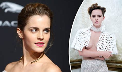 Emma Watson Goes Topless For Candid Vanity Fair Photos And Interview