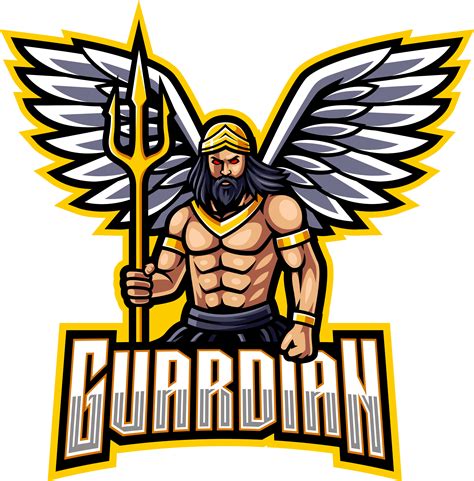 Angel Mascot Logo