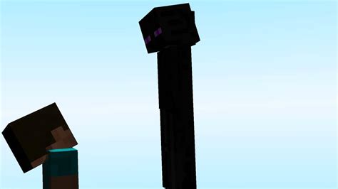 Minecraft The Cute Little Enderman Animation Youtube