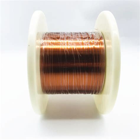 Polyamide Imide Coated Flat Copper Wire 300 X 035 Mm Enamel Coating