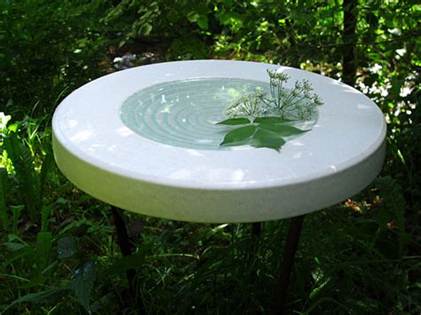Wasserschale aus edelstahl diy gartenbrunnen brunnen garten. Platten-Burkhardt - Keramik im Garten