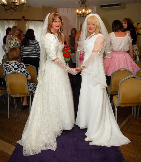 these two beautiful brides took part in the transgender bride on tumblr