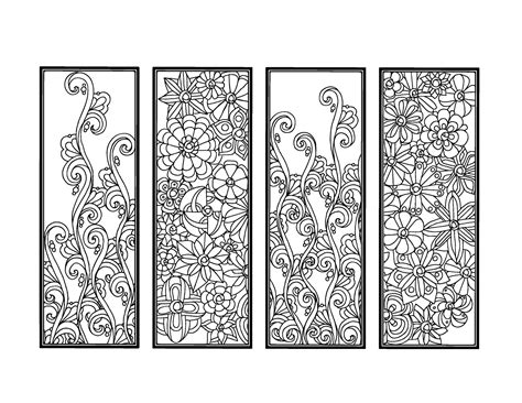 60 Completely Free Adult Coloring Bookmarks Chronic Illness Warrior
