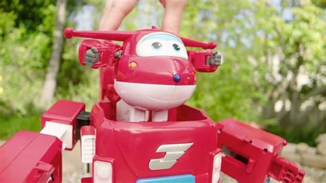 Super Wings And The Robot Suit Check Out Jetts Super Robot Suit