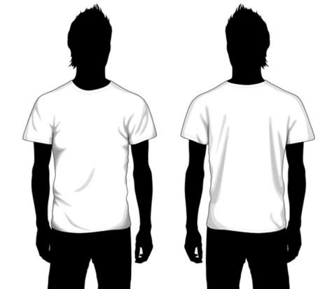 Plain White T Shirt Template Clipart Best