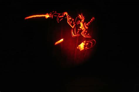 This Is What Happens When Shen Ults In On A Pumpkin