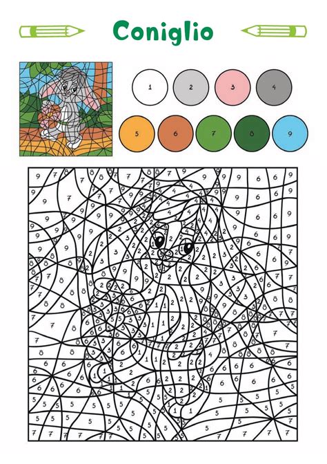 Get 42 Disegni Da Colorare Con I Numeri Per Bambini