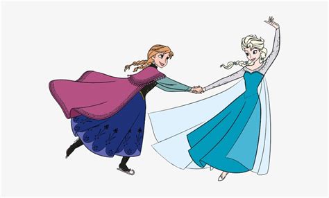 Download Frozen And Png For Free Download Elsa And Anna Skating