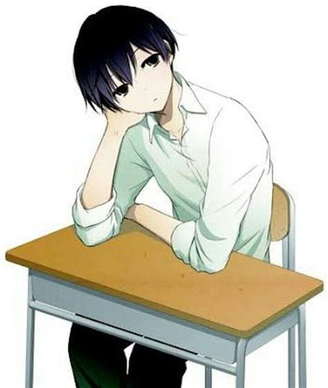 Anime Boy Sitting At Desk Will Be Released In August 2018
