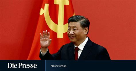 Xi Jinping als Parteichef für dritte Amtszeit bestätigt DiePresse