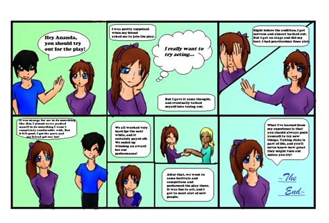 Comic Strip School Project By Purryproductions Art On Deviantart