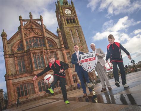 Oneills Kicks Off Sponsorship Of The Foyle Cup