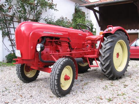 Classic Tractor Pictures And Videos Rare Red Nose Porsche Diesel