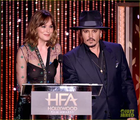 Photo Amber Heard Johnny Depp Dakota Johnson Hollywood Film Awards Photo Just Jared